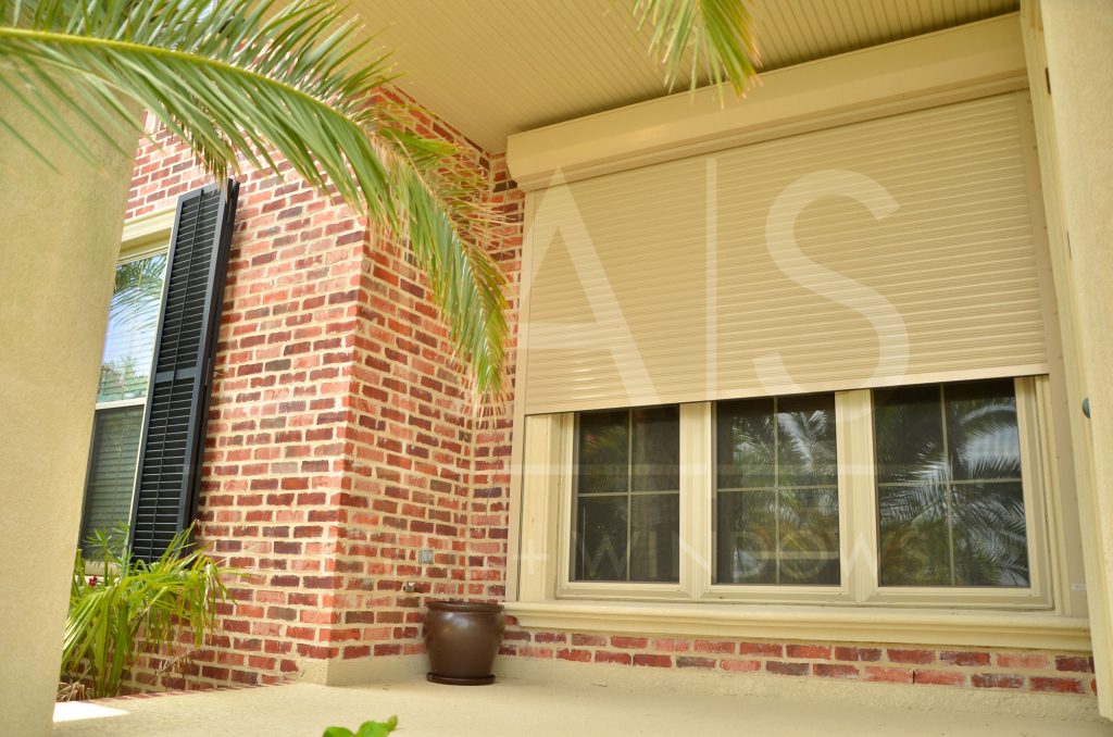 The Answer To Home Security: LAS RollGard Shutters