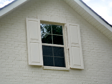 raised panel shutters