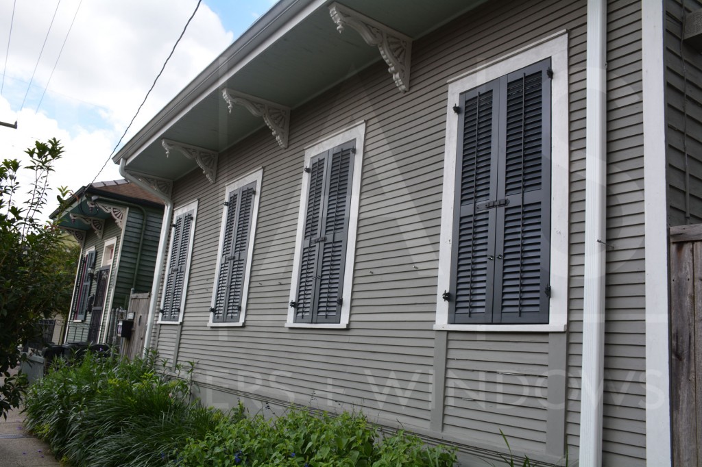 Hurricane Rated Colonial Style Hurricane Shutters